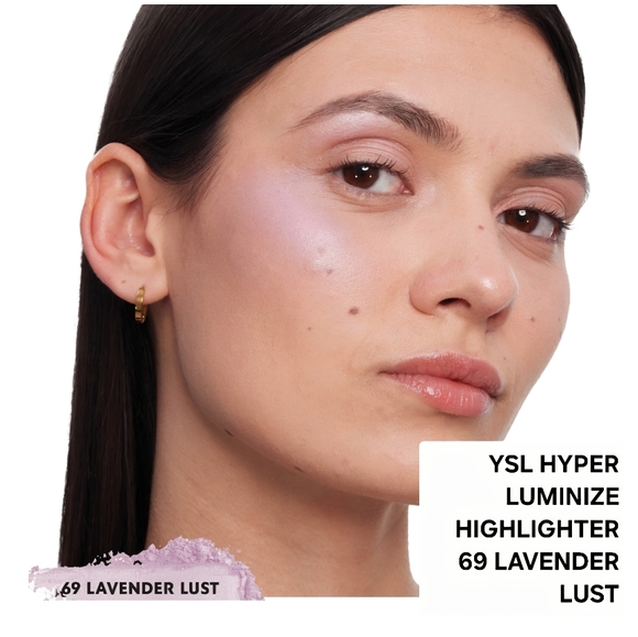 YSL HYPER LUMINIZE HIGHLIGHTER 69 LAVENDER LUST. BNIB - Picture 2 of 8